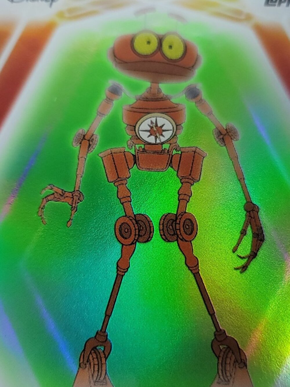 B.E.N. Topps 2026 Disney Neon Holo Parallel Refractor Limited 198/199 BEN - Picture 2 of 4